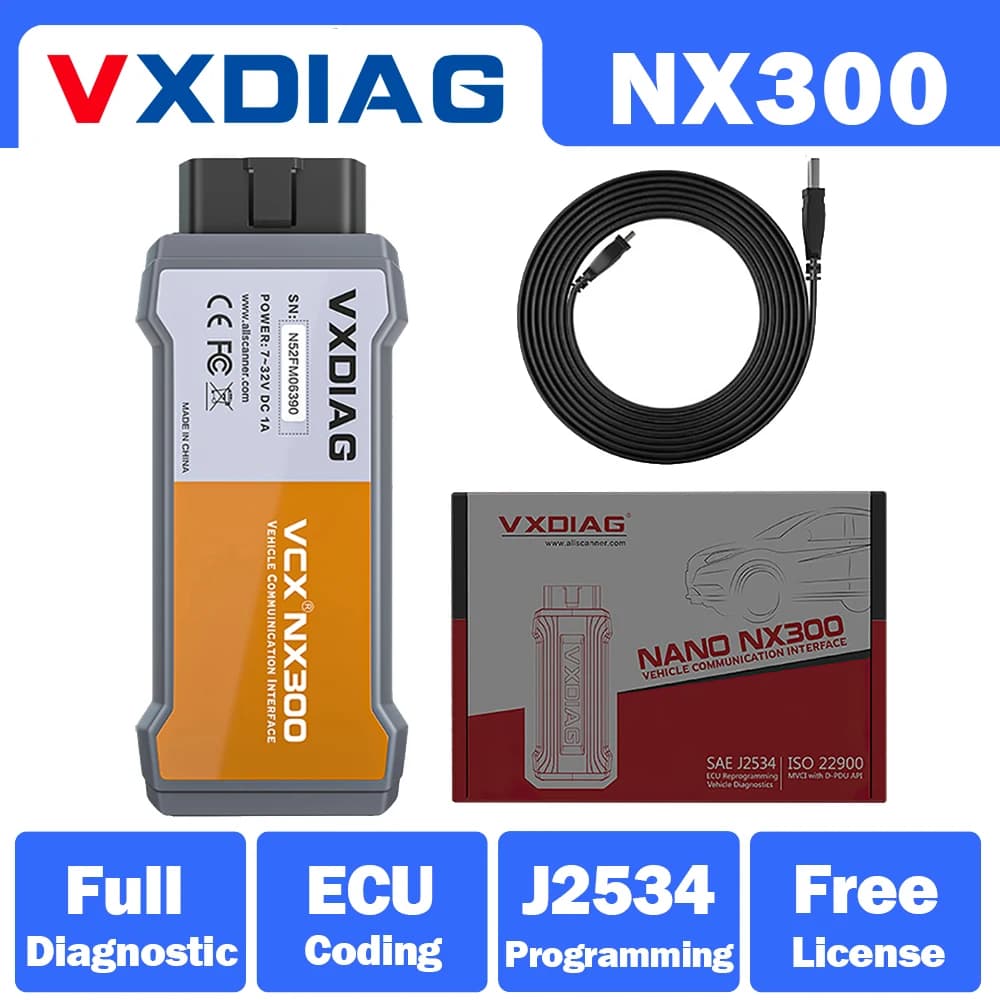 VCX NANO for Volvo | OBD2 Scanner & ECU Coding Tool | J2534 Programming & All System Diagnostic - Thumbnail 2