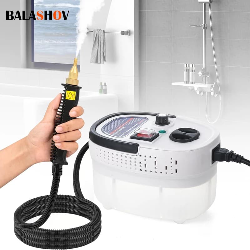 Spot Cleaner | 2500W High-Temp Steamer | 1200ml Tank for Home & Auto - Thumbnail 3