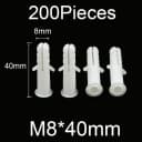 200Pieces M8x40