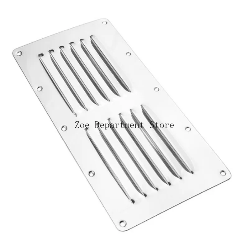 Soffit Vent Cover | Aluminium Rainproof Grille | Outdoor Exhaust - Thumbnail 5