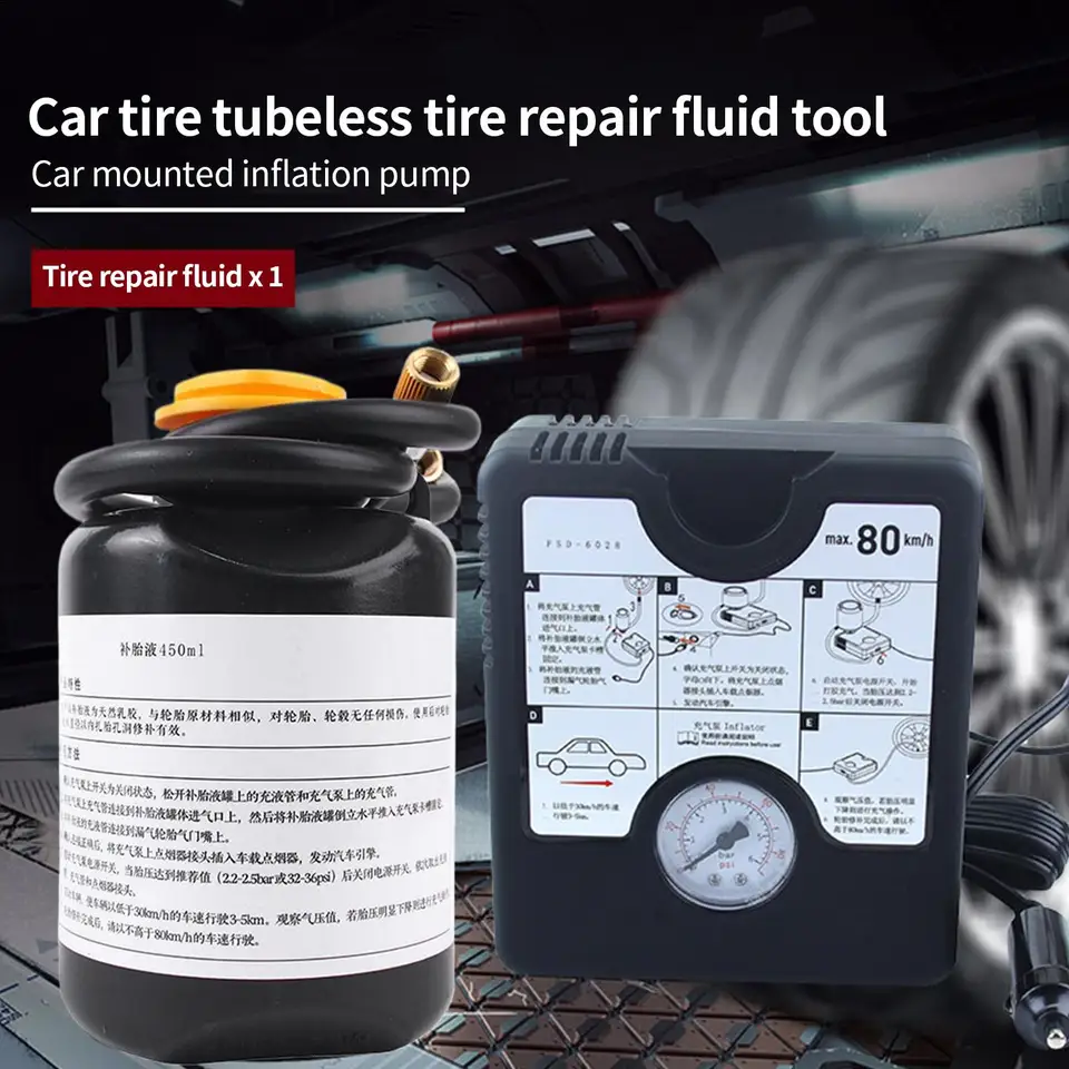 Tyre Sealant Jointing Compound 450ml | All-Weather Puncture Repair | Tractor & ATV - Thumbnail 4