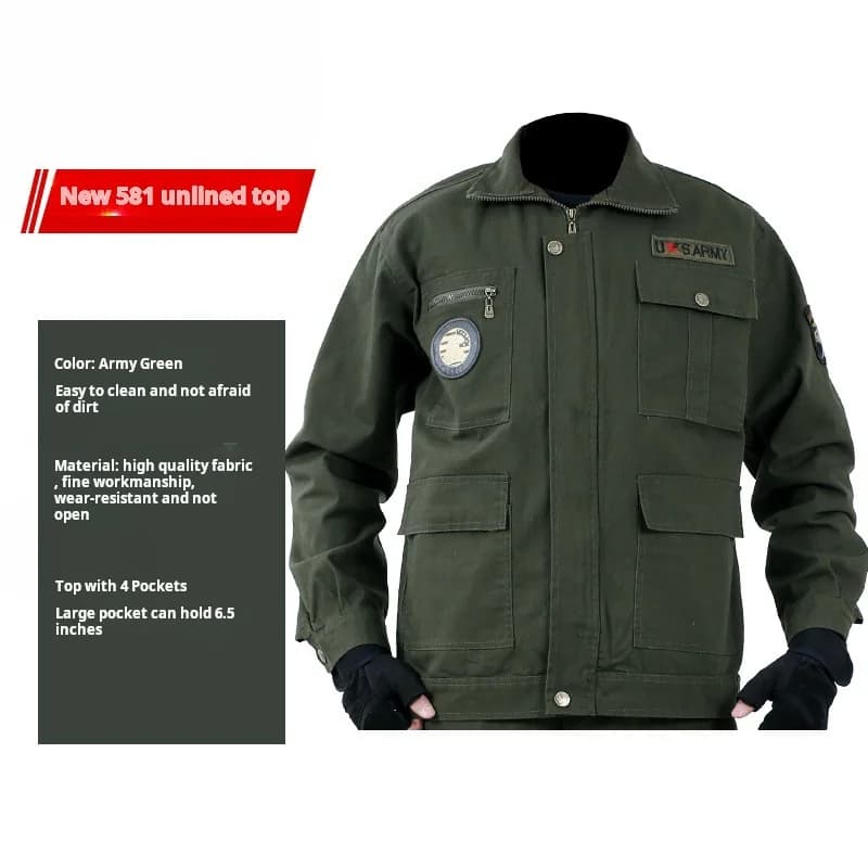 Biohazard Hazmat Suit | Chemical Splash Protection | Industrial Safety Coverall - Thumbnail 4