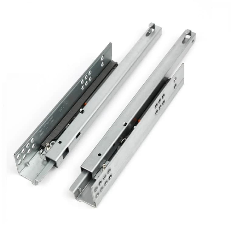 Soft-Close Drawer Slides | Under-Mount, 3/4 Extension | Silent & Smooth Gliding