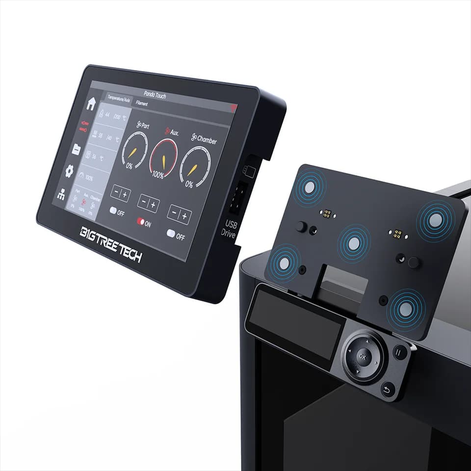 BIGTREETECH Panda Touch Screen for 3D Printer | Multi-Printer Wireless Control | Klipper Screen - Thumbnail 5