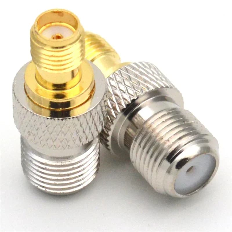 Plug Socket & Adapter Kit | 5-Piece Coax Set | SMA to F Connectors - Thumbnail 4