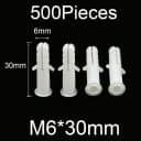 500Pieces M6x30
