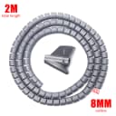8mmx2m Grey