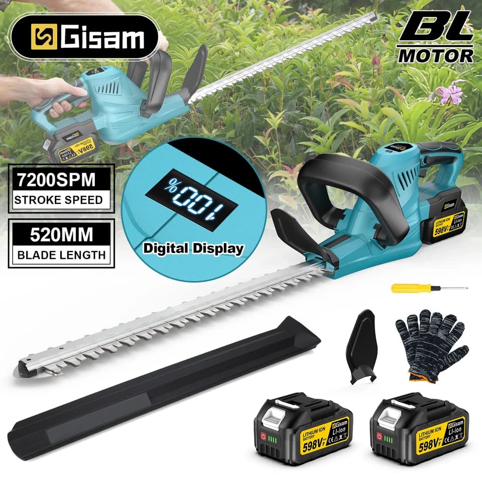 2000W Electric Hedge Trimmer | 7200SPM | For Makita 18V Battery - Thumbnail 3