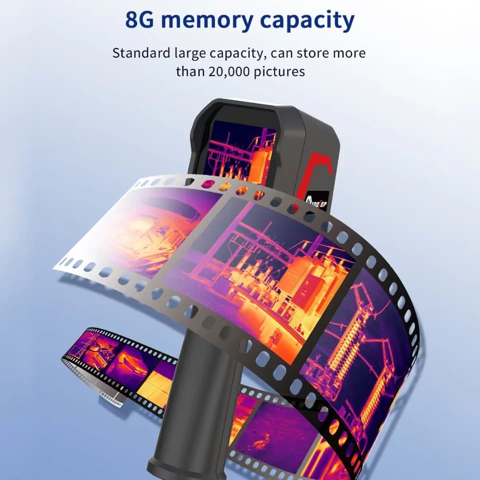 ET693C Thermal Camera | 512x384 IR & 1080P Visible | HVAC Repair & Industrial Inspection - Thumbnail 4