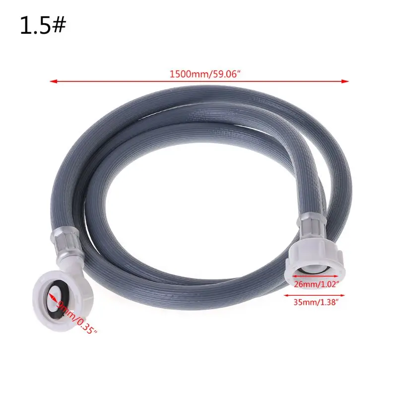 Washing Machine Hose | 90° Bent Inlet Water Feed | Dishwasher Fill Pipe - Thumbnail 6