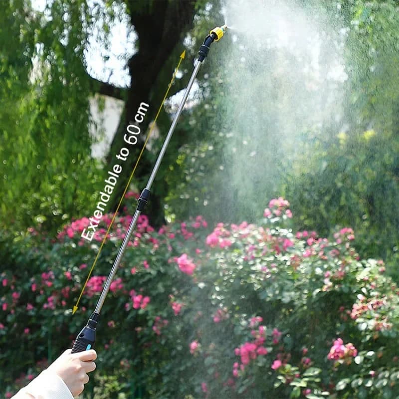 Electric Knapsack Sprayer | USB Rechargeable with Telescopic Handle | Garden & Cleaning - Thumbnail 3