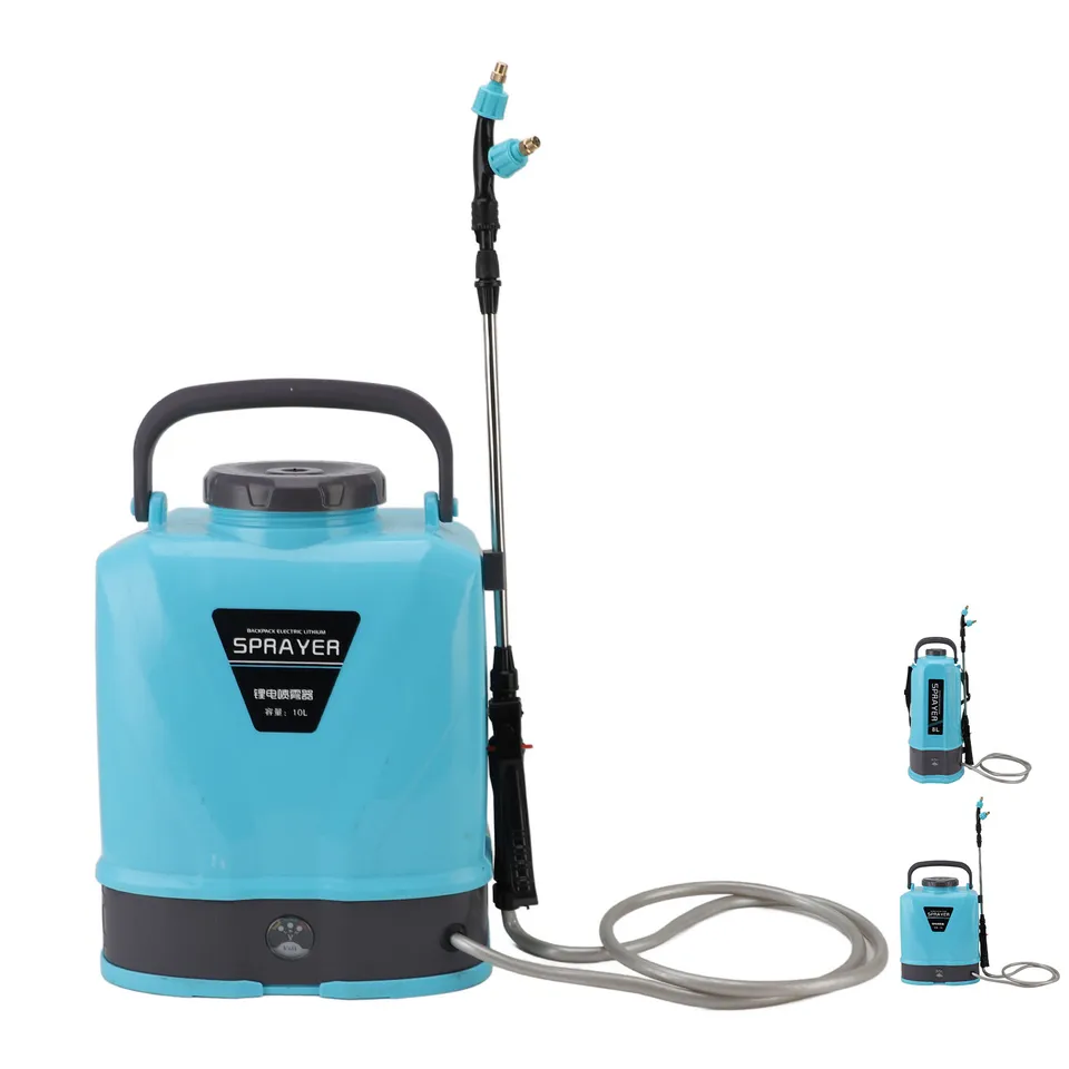 Battery Powered Sprayer Backpack | Adjustable Pressure | 5 Nozzles for Weeding & Cleaning - Thumbnail 2