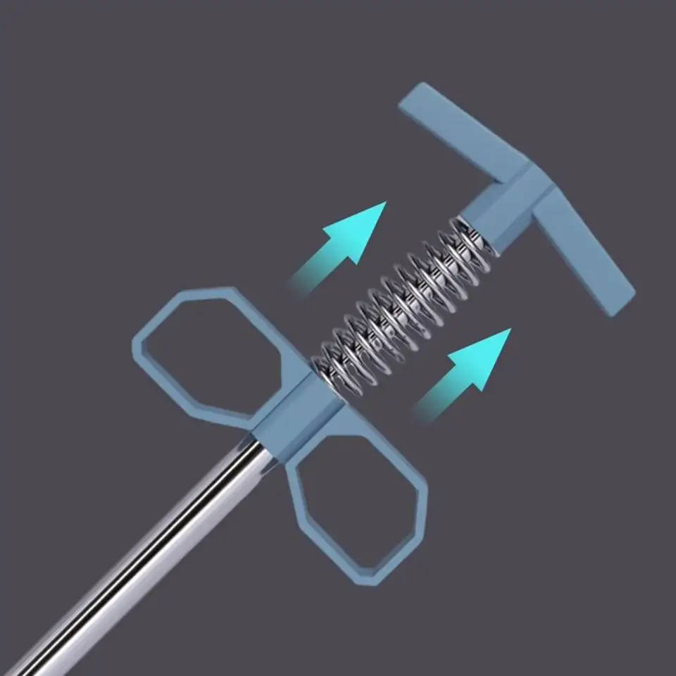 Heavy-Duty 4-Claw Drain Snake | Flexible Pipe Unclogger | For Hair, Grease & Sewer Lines - Thumbnail 5