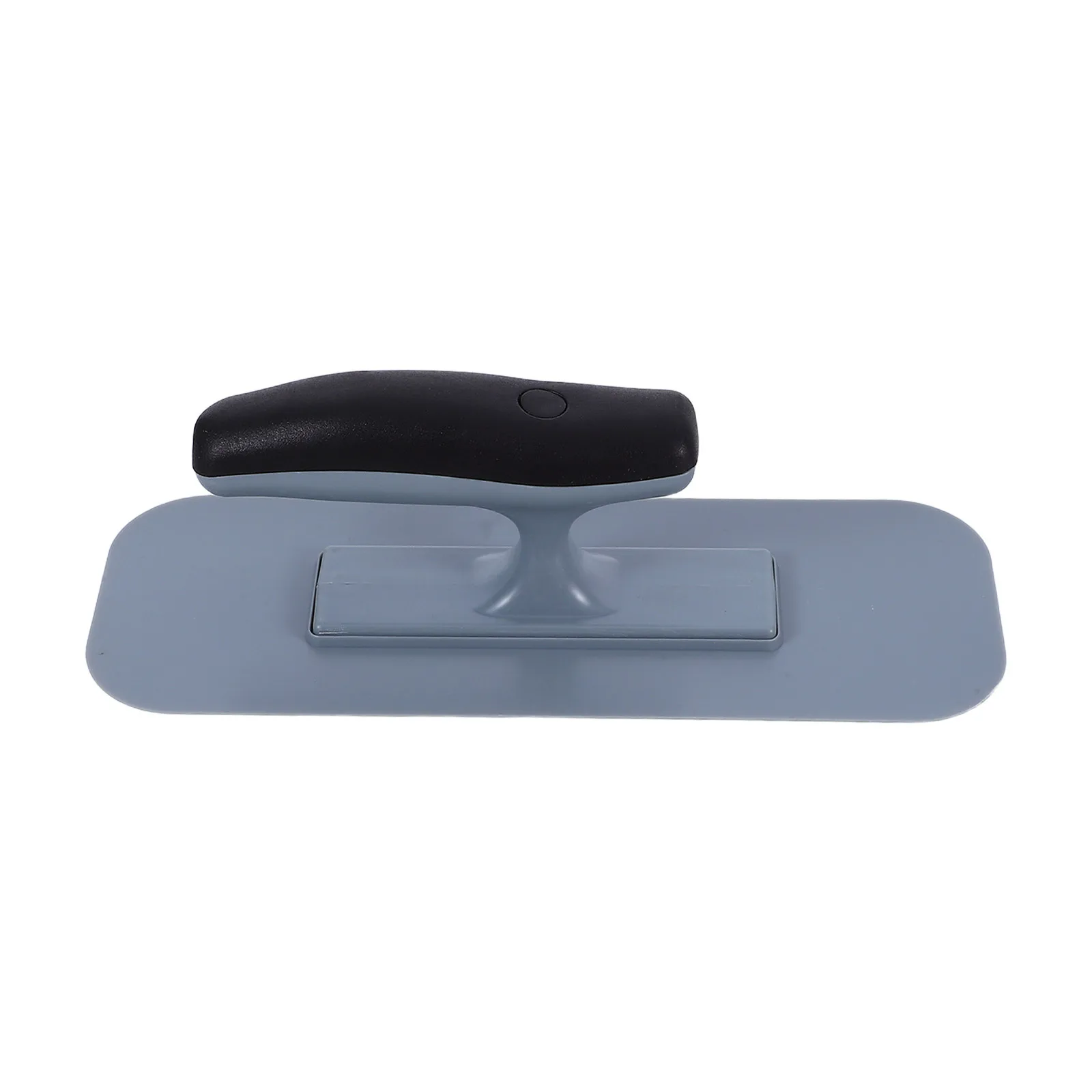 Premium 4-inch plastic finishing trowel with smooth edge for plastering, drywall, and concrete smoothing tasks.