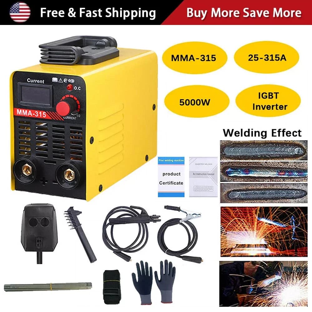 300A IGBT Inverter Welder | 110V DC MMA Stick Welding Machine | Compact & Overcurrent Protected - Thumbnail 2