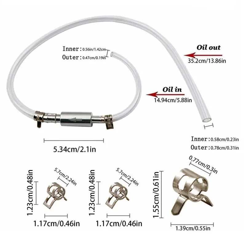 Brake Bleeder Kit | One-Person Operation | For Car & Motorcycle Clutch - Thumbnail 3