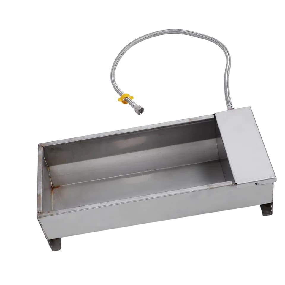 Automatic Water Trough | Stainless Steel, Large Capacity | Poultry & Livestock - Thumbnail 2