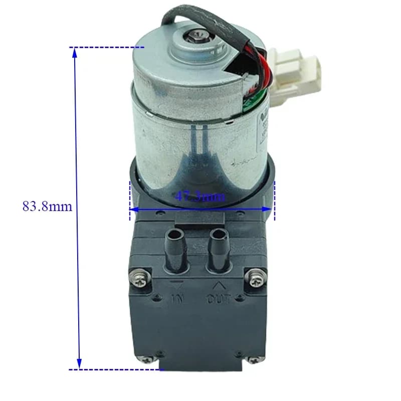 Steering Pump & Vacuum Air Pump | Brushless 12V DC Motor | -80KPa - Thumbnail 3