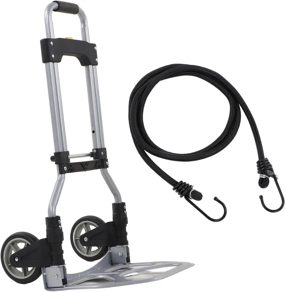 Folding Sack Truck Wheels | 70kg Load Capacity | Aluminium Trolley - Thumbnail 6