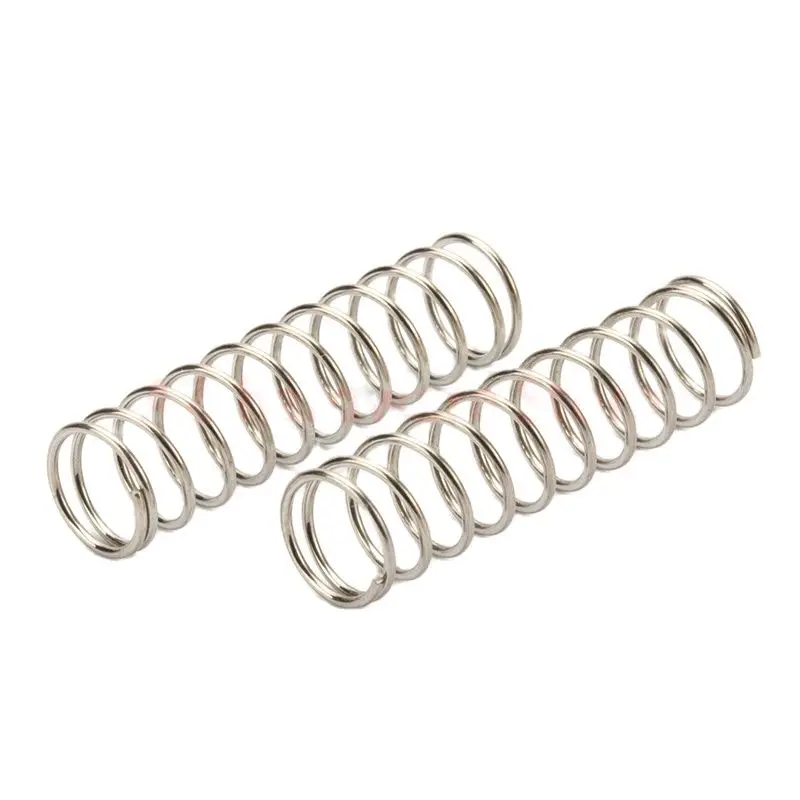 304 Stainless Steel Compression Springs | 0.4mm/0.5mm Wire | 10Pcs Precision Industrial Springs - Image 1