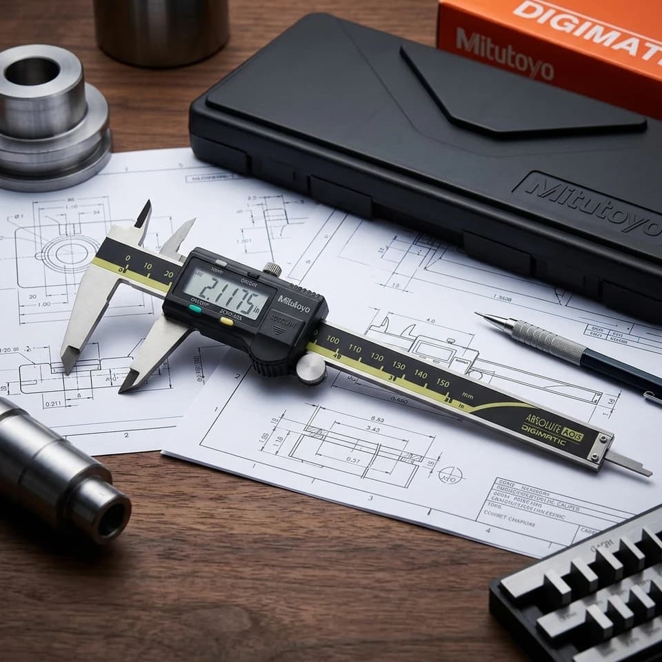 Caliper Measuring Tool | Digital Vernier Caliper | 0.01mm Precision - Thumbnail 2
