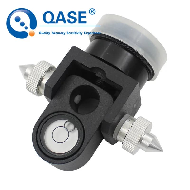 Mini Spirit Level Bubble Set | 1.2cm Pole Mount | For Total Stations - Thumbnail 2