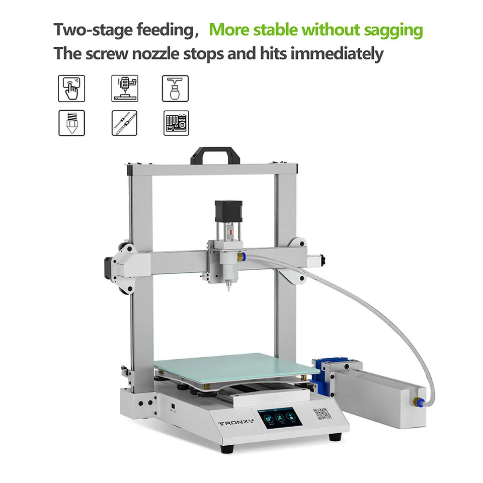 Tronxy Moore 2 Pro 3D Printer | Dual Core Guide Rail | Silent 32-Bit Mainboard - Thumbnail 4