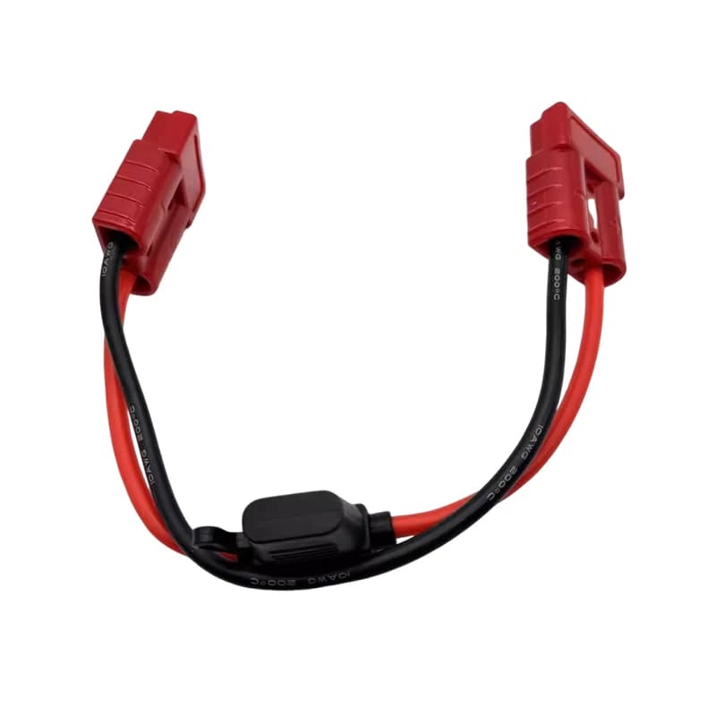 50A Flexible Pan Connector with Boss | 6mm 10AWG Solar Cable | Car Battery & Panel - Thumbnail 4