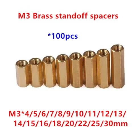 Ladder Standoff Spacers | M3 Female Thread | 100pc Electronics Kit - Thumbnail 2