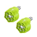 2Pcs Green