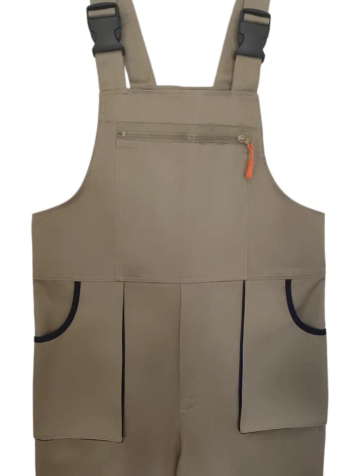Bib & Brace Work Overalls | 8 Colours & Sizes | Multi-Pocket Workwear Jumpsuit - Thumbnail 5