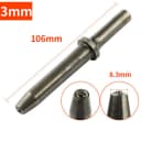 3mm semi-hollow head