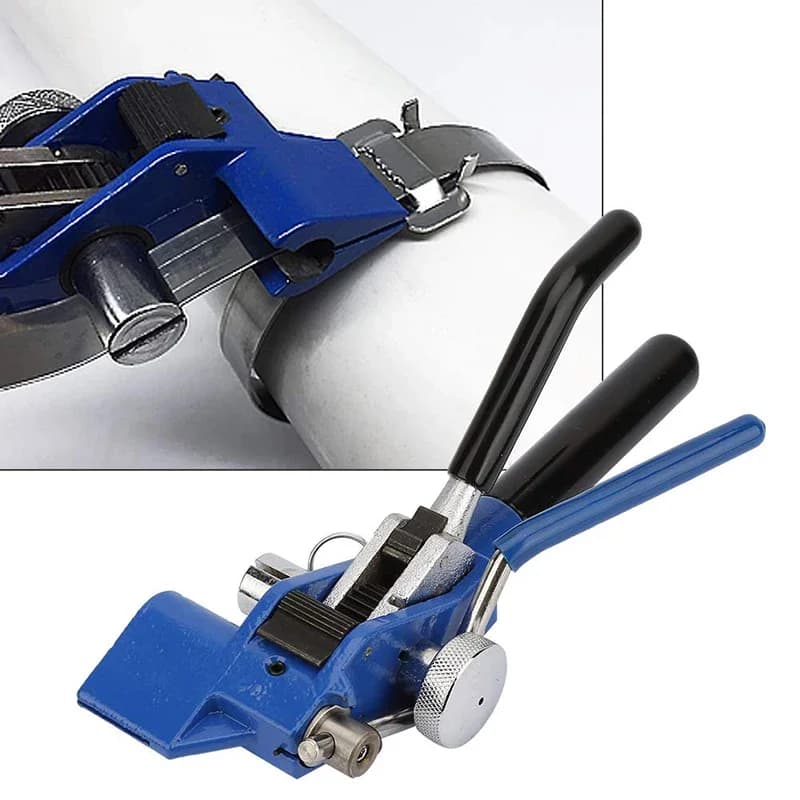 Cavity Wall Tie Tensioner | Ratchet Stainless Steel Cable Tie Gun | 4.6-25mm Width - Thumbnail 3