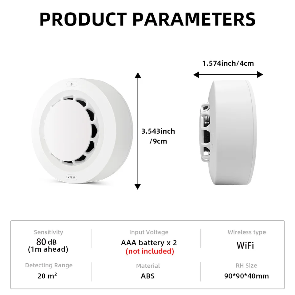 Smart Miniature Circuit Breaker | Photoelectric Smoke Detector | Fire Alarm System - Thumbnail 7