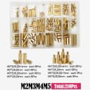 Brass Spacer M2-M5