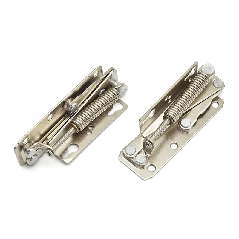 Upward Flip Door Gate Hinges | Concealed 90° Spring Support | Strong Positioning Limit - Thumbnail 5