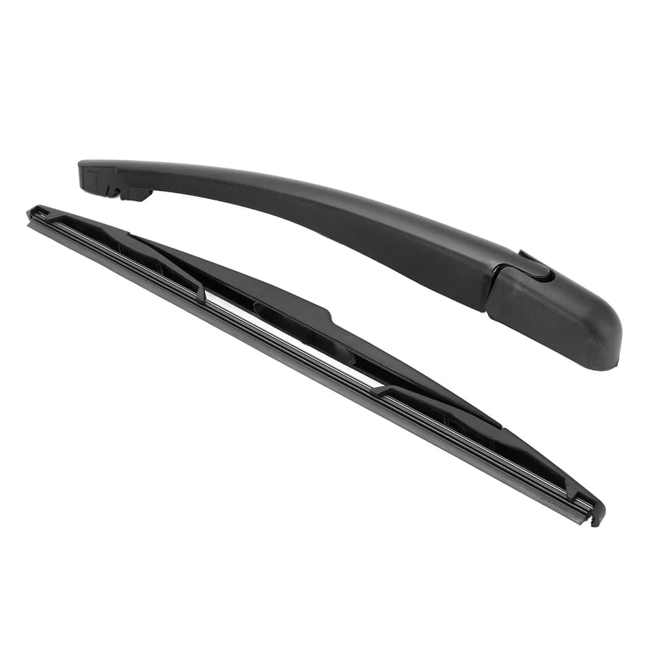 A complete set of 26 inch wiper blades and a rear wiper arm, designed for Citroen C3 models from 2002-2017.
