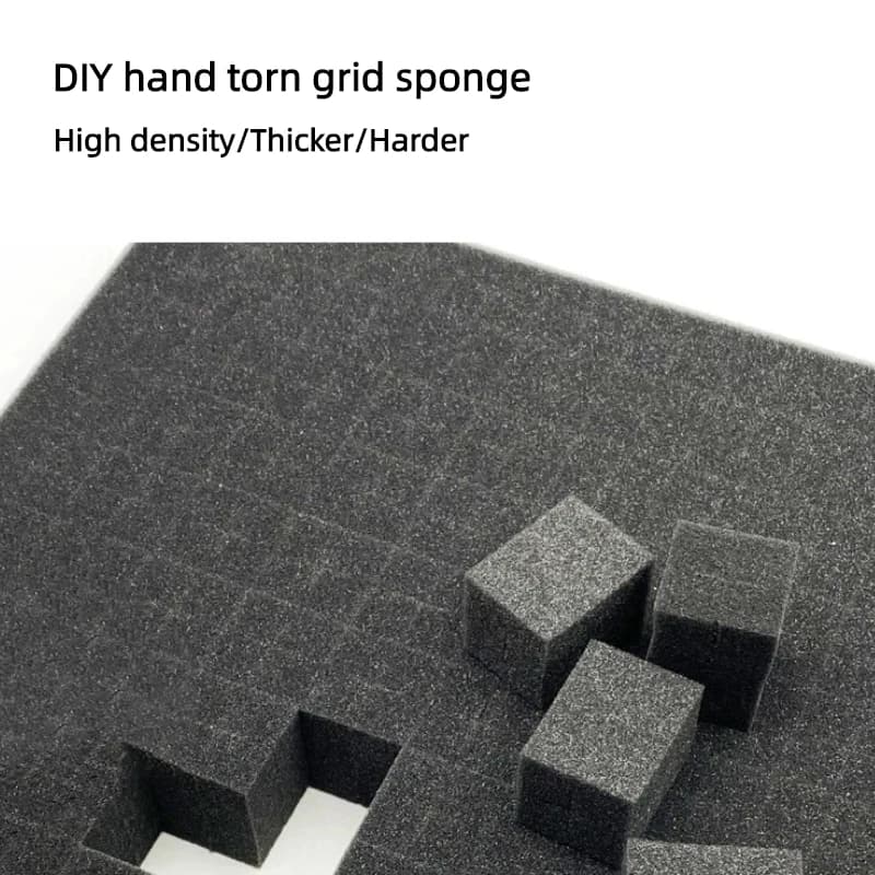 Toolbox Foam Padding Insert | Pre-Cut Polyurethane Grid | Tool Organiser Shadow Foam - Thumbnail 3