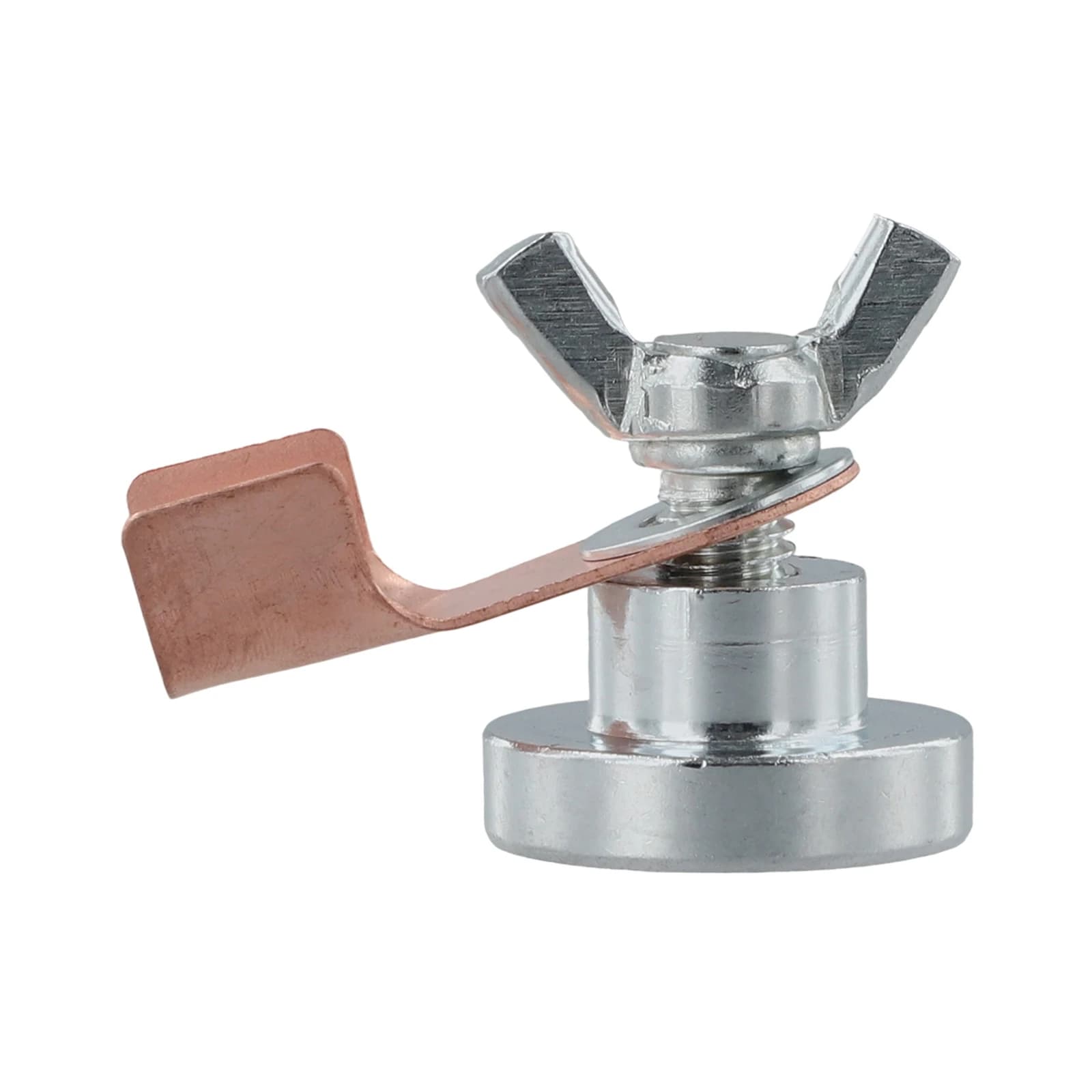 Magnetic Welding Ground Clamp | Quick-Release Mount for Steel & Iron | Heavy-Duty Welding Accessory - Thumbnail 2