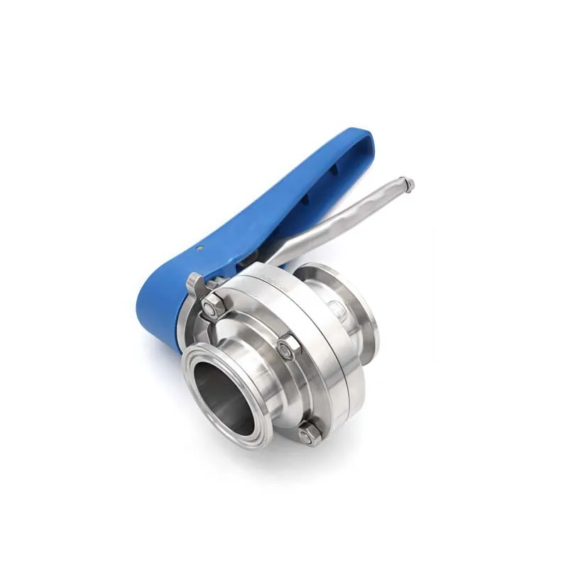 3/4" Lockshield Valve | SS304 Tri-Clamp Butterfly | Flow Control for Brewing - Thumbnail 3
