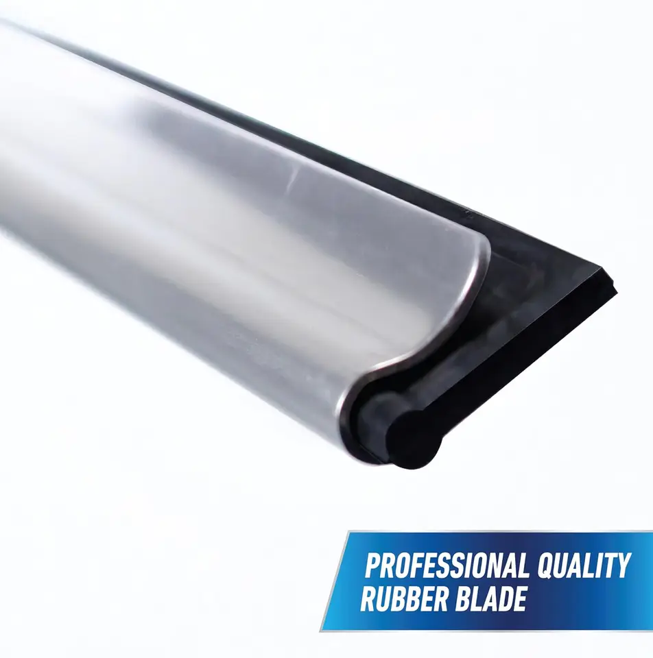 Cleaning Window Kit | Glass Scraper & Wiper | Single-Sided Floor Squeegee - Thumbnail 6