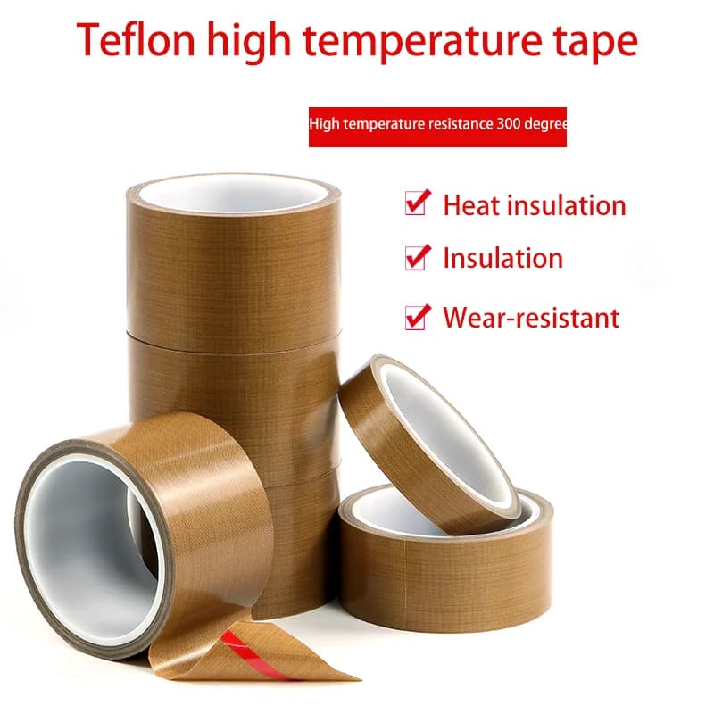 PTFE Tape | High-Temperature Anti-Scalding Cloth | Heat Sealing Machine Insulation - Thumbnail 2