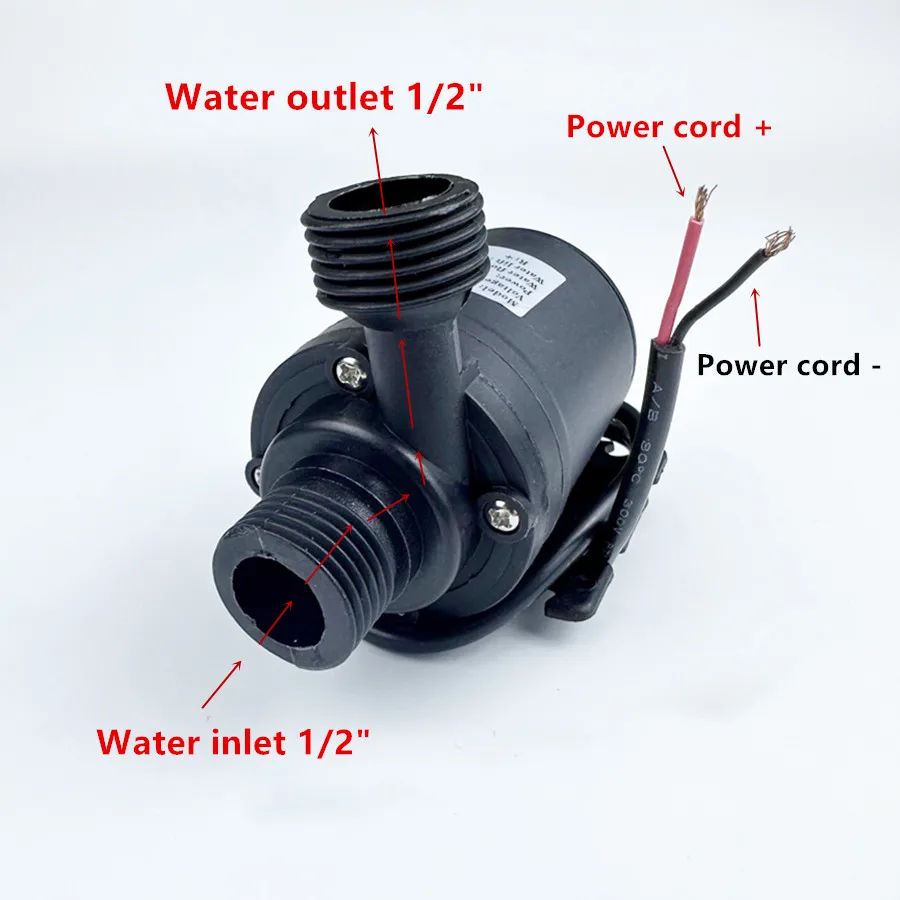 12V/24V Condensate Pump | 800L/H 5M Lift | Ultra-Quiet Brushless Motor - Thumbnail 4