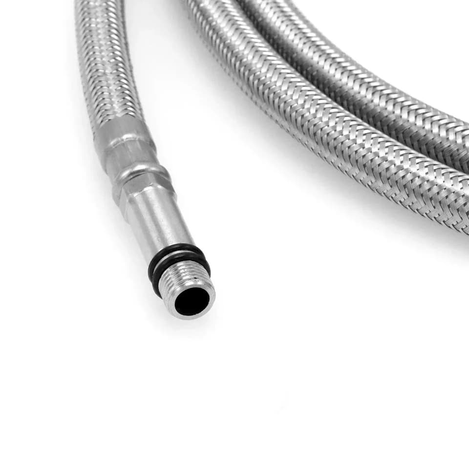 Faucet Hose | 304 Stainless Steel | M10 for Pull-Out Sprayers - Thumbnail 4