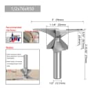 12.7mm 2 Blades R50