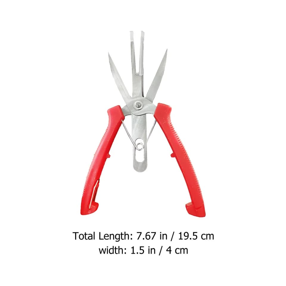 Secateurs | Double-Blade Pruning Shears | For Harvesting & Trimming - Thumbnail 5