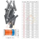 220pcs 0.5w 3V-51V