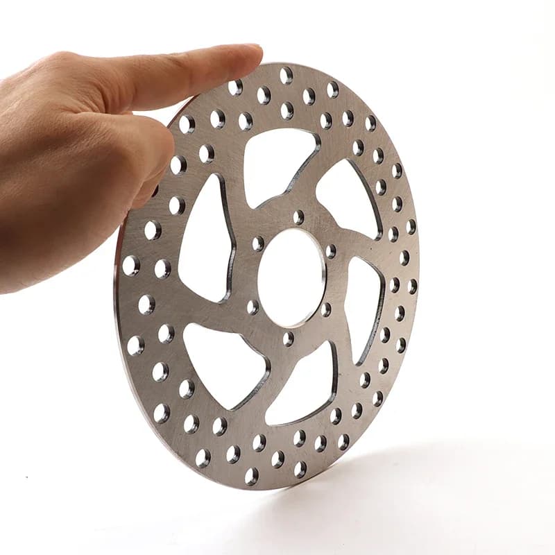 Pads and Rotors Kit for Scooters | 168mm 6-Hole Disc | Citycoco Harley - Thumbnail 3