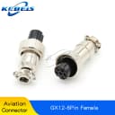 GX12-6P Female 2PCS