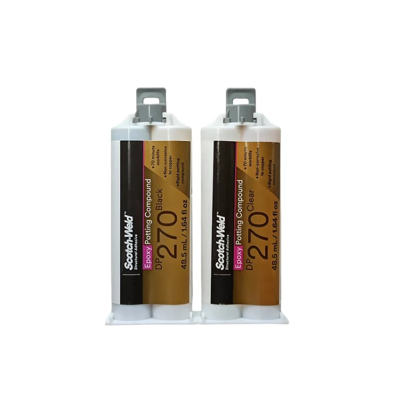 3M Scotch-Weld DP270 Jointing Compound | Black/Clear Epoxy Resin | 48.5ml Starter Kit - Thumbnail 5